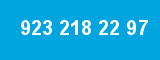 923 218 22 97